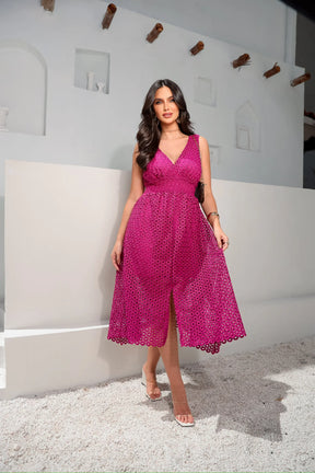 Vestido Vitória Pink