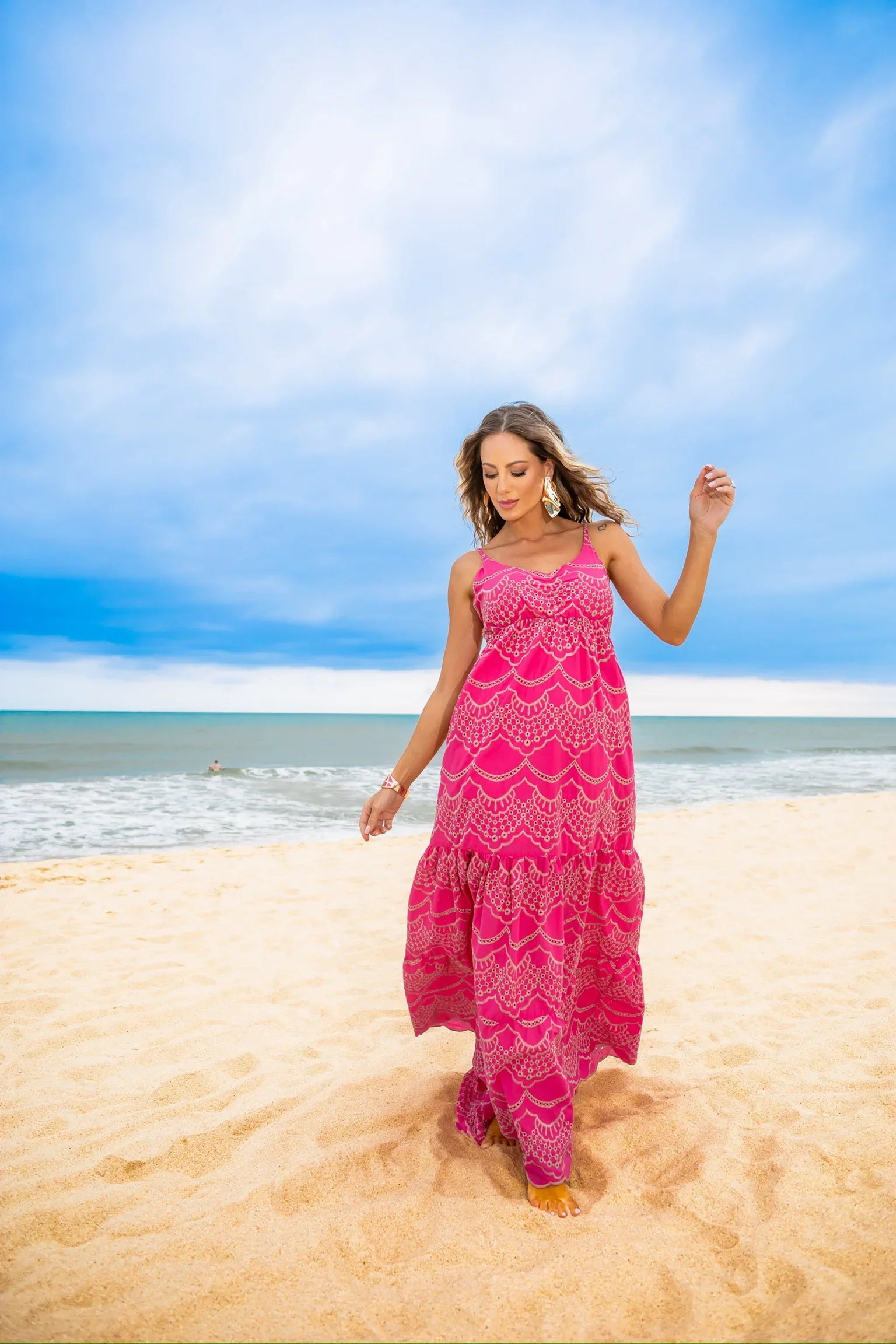 Vestido Camila de Laise Bicolor Pink