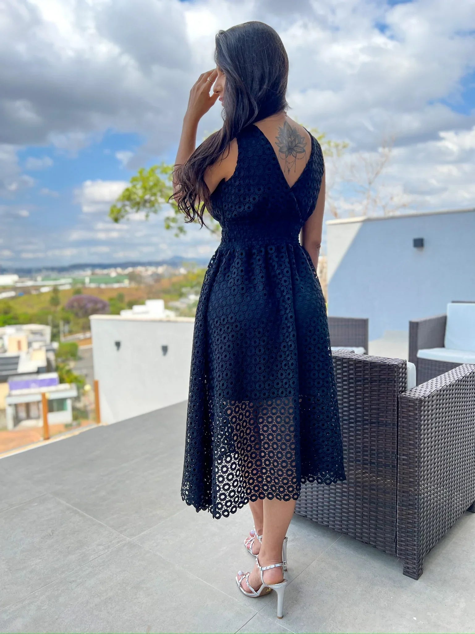 Vestido Vitória Preto